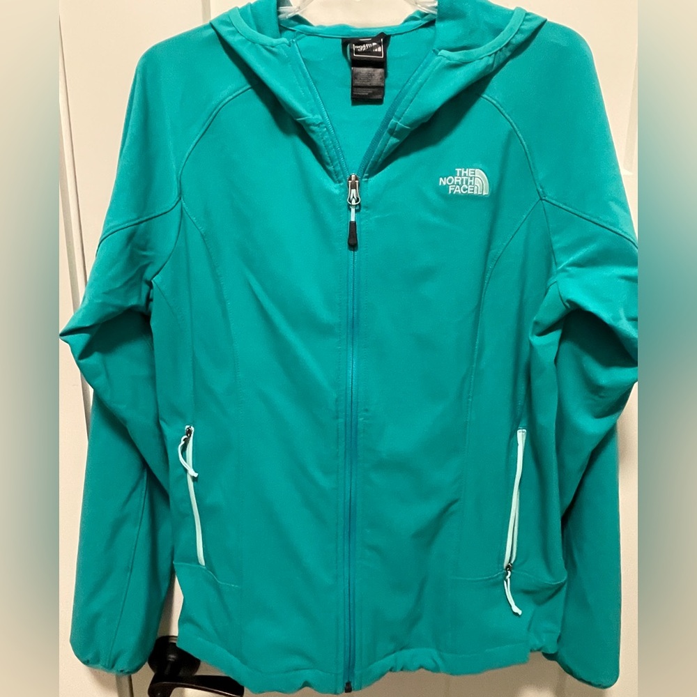 The North Face women’s green jacket size L